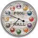 Pool Hall Clock